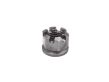 10mm Hex Steel Castle Nut - 7mm x 1.00 Pitch